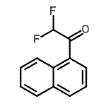 CAS 登录号：715-80-0， 2,2-二氟-1-(1-萘基)乙酮