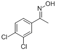 结构式 CAS# 71516-68-2, 1-(3,4-二氯苯基)-乙酮肟