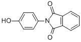 结构式 CAS# 7154-85-0, N-(4-羟基苯基)邻苯二甲酰亚胺