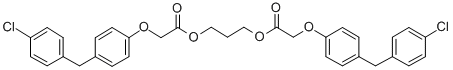 CAS#: 71548-26-0， 1,3-Propanediyl (4-((4-Chlorophenyl)Methyl)Phenoxy)Acetate
