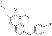 CAS#: 71548-61-3， (+ -)-2-(4-((4-Chlorophenyl)Methyl)Phenoxy)-Hexanoic Acid Ethyl Ester