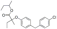 CAS#: 71548-95-3， Butan-2-Yl 2-[4-[(4-Chlorophenyl)Methyl]Phenoxy]-2-Methyl-Butanoate