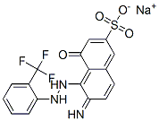 CAS#: 71598-24-8， Sodium 6-Imino-4-Oxo-5-[2-[2-(Trifluoromethyl)Phenyl]Hydrazinyl]Naphthalene-2-Sulfonate