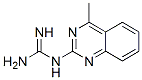结构式 CAS# 716-11-0, N-(4-甲基喹唑啉-2-基)胍