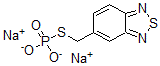 CAS#: 71605-74-8， Phosphorothioic Acid S-[(2,1,3-Benzothiadiazol-5-Yl)Methyl]O, O-Disodium Salt