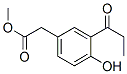 CAS#: 71662-41-4， Methyl 4-Hydroxy-3-(1-Oxopropyl)Phenylacetate