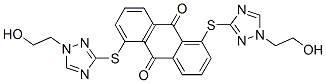 CAS#: 71673-15-9， 1,5-Bis[[1-(2-Hydroxyethyl)-1H-1,2,4-Triazol-3-Yl]Thio]-9,10-Anthracenedione