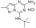 CAS#: 71680-76-7， N4-(1,1-Dimethylethyl)-7-Methylpyrazolo(1,5-a)-1,3,5-Triazine-2, 4-Diamine Hydrochloride