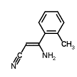 CAS#: 71682-90-1， (2Z)-3-Amino-3-(2-methylphenyl)acrylonitrile