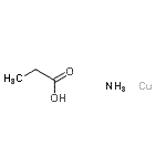 CAS#: 71745-82-9， Propanoic acid - copper ammoniate (1:1:1)