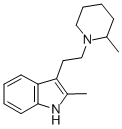 CAS#: 71765-59-8， 2-Methyl-3-(2-(2-Methyl-1-Piperidinyl)Ethyl)-1H-Indole