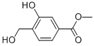 structure of CAS# 71780-40-0, 3-Hydroxy-4-(Hydroxymethyl)-Benzoic Acid Methyl Ester;3-Hydroxy-4-(Hydroxymethyl)Benzoic Acid Methyl Ester;3-Hydroxy-4-Methylol-Benzoic Acid Methyl Ester;D1411