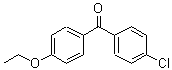 structure of CAS# 71783-49-8, (4-Chlorophenyl)(4-ethoxyphenyl)methanone;(4-chlorophenyl)(4-ethoxyphenyl)methanone;4-Chloro-4'-ethoxybenzophenone;4-chlorophenyl 4-ethoxyphenyl ketone