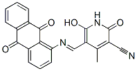 CAS#: 71786-65-7， 5-[[(9,10-Dihydro-9,10-Dioxo-1-Anthryl)Imino]Methyl]-1,2-Dihydro-6-Hydroxy-4-Methyl-2-Oxonicotinonitrile