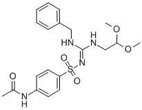 CAS#: 71795-28-3， N-(4-(((((2,2-Dimethoxyethyl)Amino)(Phenylmethylamino)Methylene)Amino)Sulfonyl)Phenyl)-Acetamide