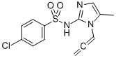 CAS#: 71795-40-9， 4-Chloro-N-(5-Methyl-1-(1,2-Propadienyl-1H-Imidazol-2-Yl)-Benzenesulfonamide