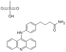 CAS#: 71798-49-7， 4-(4-(9-Acridinylamino)Phenyl)Butyramide Methanesulfonate