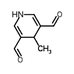CAS#: 71970-43-9， 4-Methyl-1,4-dihydro-3,5-pyridinedicarbaldehyde