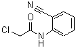 structure of CAS# 71993-21-0, 2-Chloro-N-(2-cyanophenyl)acetamide;2-Chloro-N-(2-cyano-phenyl)-acetamide;acetamide, 2-chloro-N-(2-cyanophenyl);MFCD00158943