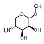 CAS#: 719989-81-8， Methyl 4-amino-4-deoxy-alpha-D-lyxopyranoside