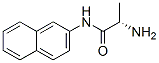 structure of CAS# 720-82-1, (2S)-2-Amino-N-2-Naphthalenyl-Propanamide;2-Amino-N-(2-Naphthyl)Propanamide;2-Amino-N-(2-Naphthyl)Propionamide;2-Amino-N-Naphthalen-2-Yl-Propanamide
