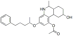 CAS#: 72028-54-7， [9-Hydroxy-6-Methyl-3-(5-Phenylpentan-2-Yloxy)-5,6,6a,7,8,9,10,10a-Octahydrophenanthridin-1-Yl] Acetate