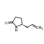CAS 登录号：720712-02-7， (5R)-5-烯丙基-2-吡咯烷酮