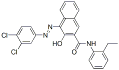 CAS#: 72088-86-9， 4-[(3,4-Dichlorophenyl)Azo]-N-(2-Ethylphenyl)-3-Hydroxynaphthalene-2-Carboxamide