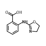 CAS#: 72115-36-7， 2-(4,5-Dihydro-1,3-oxazol-2-ylamino)benzoic acid