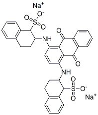 CAS#: 72187-18-9， Disodium [(9,10-Dihydro-9,10-Dioxoanthracene-1,4-Diyl)Diimino]Bis(1,2,3,4-Tetrahydronaphthalenesulphonate)