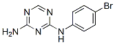CAS 登录号：72274-25-0， N-(4-溴-苯基)-[1,3,5]三嗪-2,4-二胺