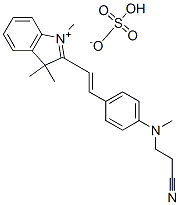 CAS#: 72319-18-7， 3-[Methyl-[4-[(E)-2-(1,3,3-Trimethylindol-1-Ium-2-Yl)Ethenyl]Phenyl]Amino]Propanenitrile Sulfate