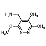 CAS#: 723232-89-1， 1-(3-Methoxy-5,6-dimethyl-4-pyridazinyl)methanamine