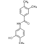 CAS#: 723256-61-9， N-(3-Hydroxy-4-methylphenyl)-3,4-dimethylbenzamide