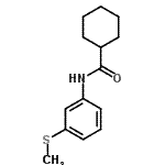 CAS#: 723263-71-6， N-[3-(Methylsulfanyl)phenyl]cyclohexanecarboxamide