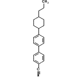 CAS#: 72386-48-2， 4'-(4-Propylcyclohexyl)-4-biphenylcarbonitrile