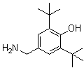 CAS 登录号：724-46-9， 4-(氨基甲基)-2,6-二(2-甲基-2-丙基)苯酚