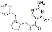 CAS#: 72412-48-7， 2-Amino-4-Methoxy-N-[[1-(Phenylmethyl)Pyrrolidin-2-Yl]Methyl]Pyrimidine-5-Carboxamide