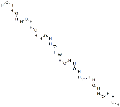 CAS 登录号：7242-58-2， 钨十二水合物