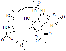 CAS#: 72428-95-6， Rifamycin Verde