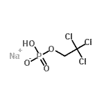 CAS#: 7246-20-0， Sodium 2,2,2-trichloroethyl hydrogen phosphate