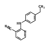 CAS#: 724745-67-9， 2-[(4-Ethylphenyl)amino]nicotinonitrile