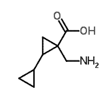 CAS#: 724772-99-0， 2-(Aminomethyl)-1,1'-bi(cyclopropyl)-2-carboxylic acid