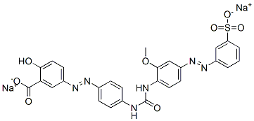 CAS#: 7248-45-5， Disodium 5-[[4-[[[[2-Methoxy-4-[(3-Sulphonatophenyl)Azo]Phenyl]Amino]Carbonyl]Amino]Phenyl]Azo]Salicylate