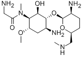 CAS#: 72503-79-8， 2-Amino-N-[(1S,2R,3R,4S,6S)-4-Amino-3-[(2R,3R,6S)-3-Amino-6-(Methylaminomethyl)Oxan-2-Yl]Oxy-2-Hydroxy-6-Methoxycyclohexyl]-N-Methylacetamide