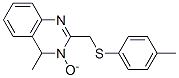 CAS#: 7251-56-1， 4-Methyl-2-[(4-Methylphenyl)Sulfanylmethyl]-3-Oxido-Quinazoline