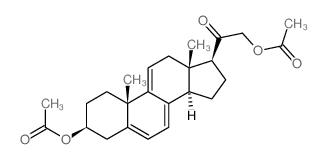CAS#: 7252-92-8， [2-[(3S,10S,13R,14R,17S)-3-Acetyloxy-10,13-Dimethyl-2,3,4,12,14,15,16, 17-Octahydro-1H-Cyclopenta[a]Phenanthren-17-Yl]-2-Oxo-Ethyl] Acetate