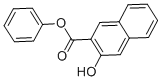 structure of CAS# 7260-11-9, Phenyl 3-Hydroxy-2-Naphthoate;3-Hydroxy-2-Naphthalenecarboxylic Acid Phenyl Ester;3-Hydroxynaphthalene-2-Carboxylic Acid Phenyl Ester;Zinc00119411