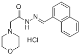 CAS#: 72606-47-4， 2-Morpholin-4-Yl-N-(Naphthalen-1-Ylmethylideneamino)Acetamide Hydrochloride