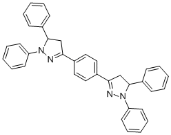 CAS#: 7267-75-6， 3,3'-(1,4-Phenylene)Bis(1,5-Diphenyl-4,5-Dihydro-1H-Pyrazole)
